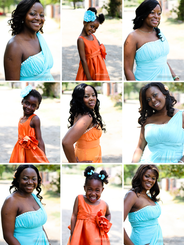 bridesmaids zimbabwe wedding