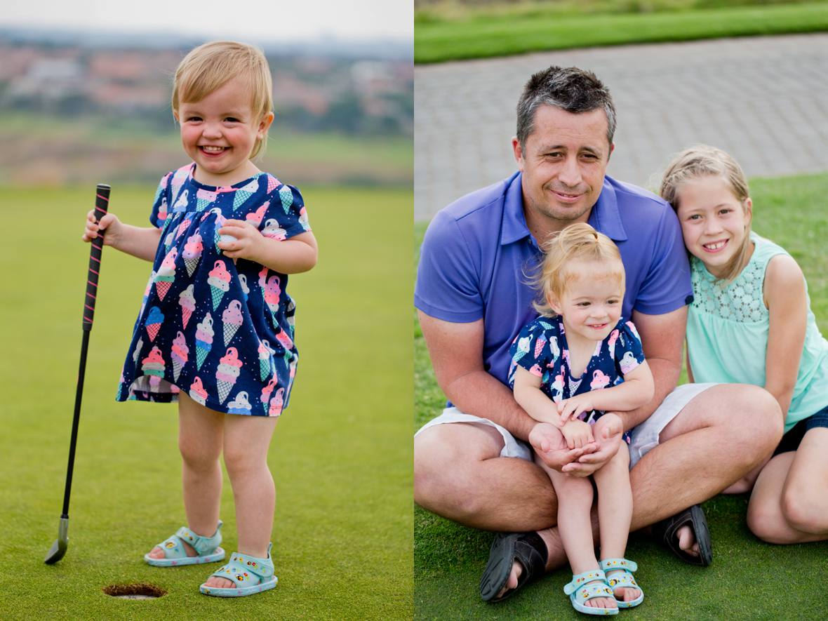 Family photos at Golf Course Johannesburg